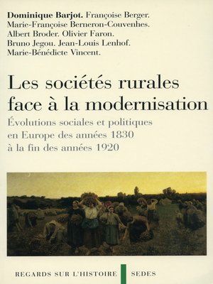 cover image of Les sociétés rurales face à la modernisation